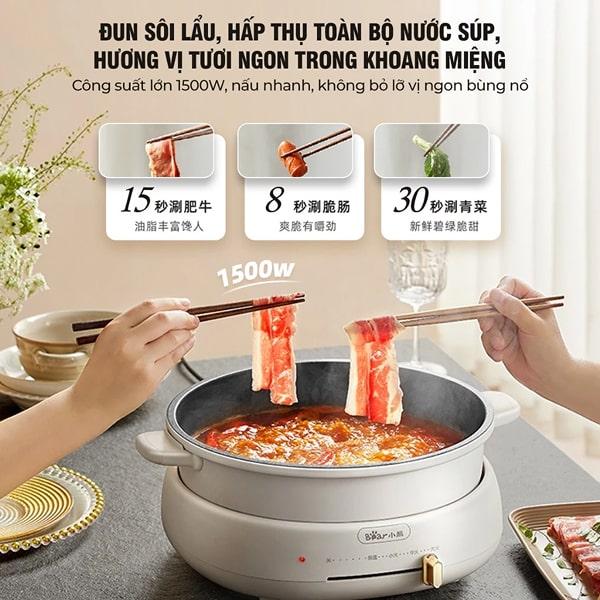 Nồi điện đa năng Bear DHG-C40V2