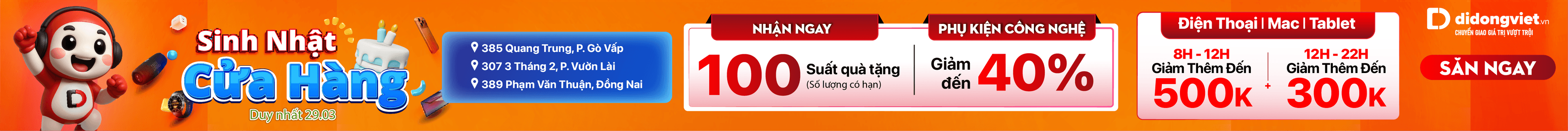 Sinh nhật 29.3