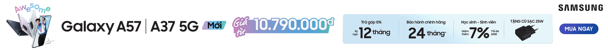 MỞ BÁN GALAXY A37 | A57 5G