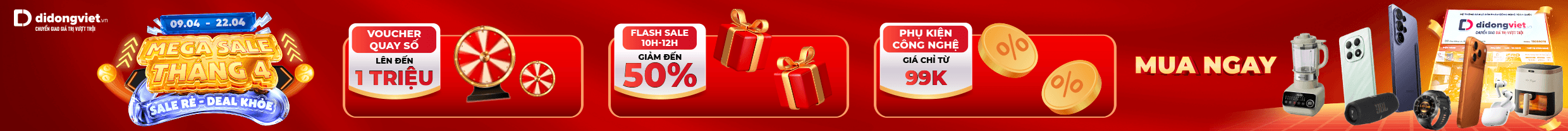 MEGA SALE THÁNG 04