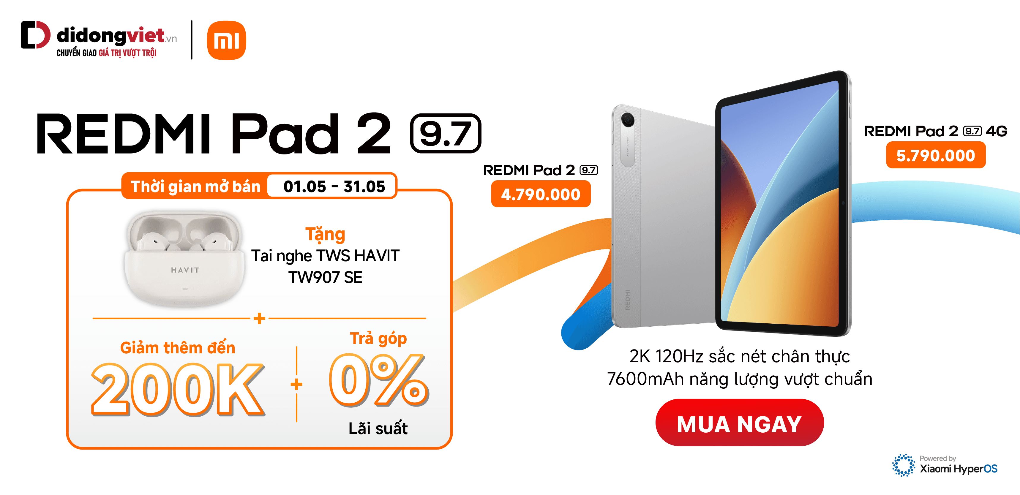 XIAOMI REDMI PAD 2 9.7