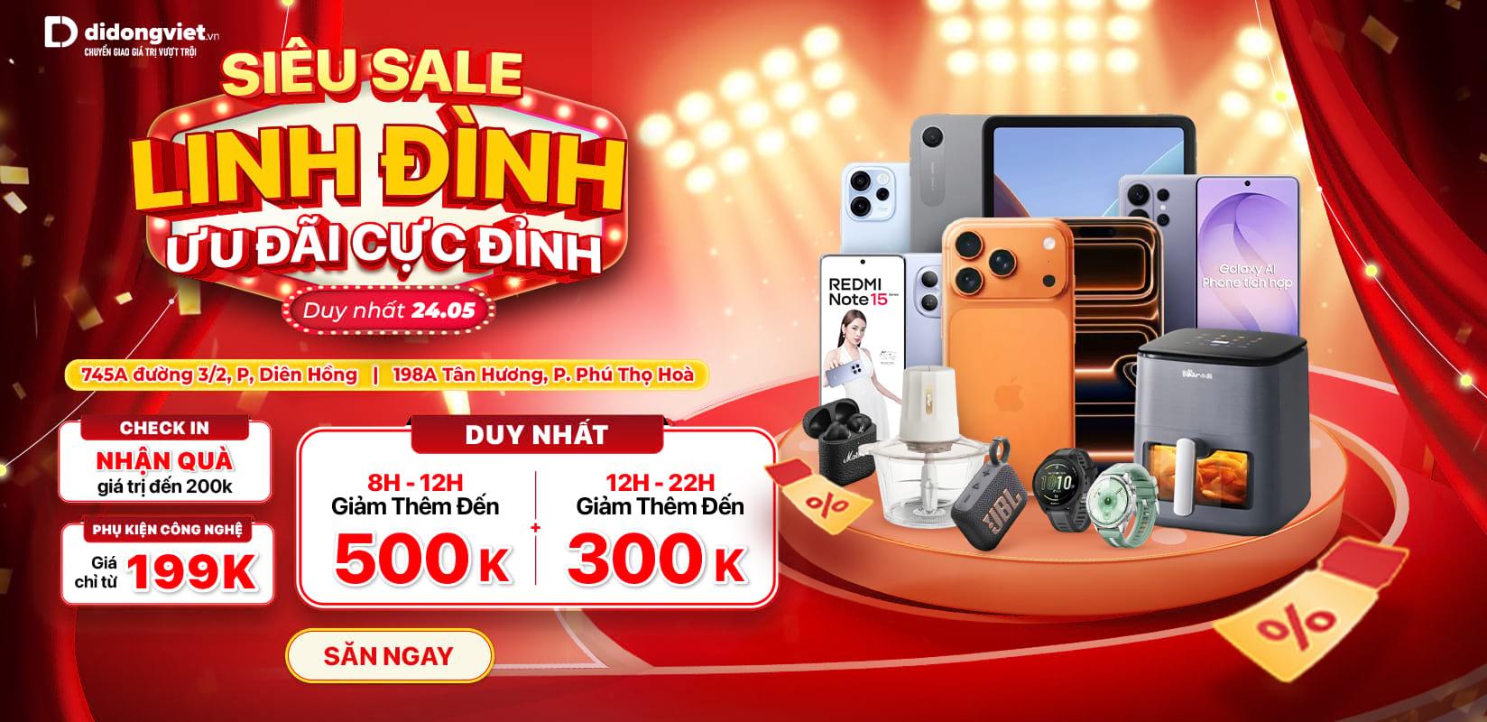 SIÊU SALE LINH ĐÌNH