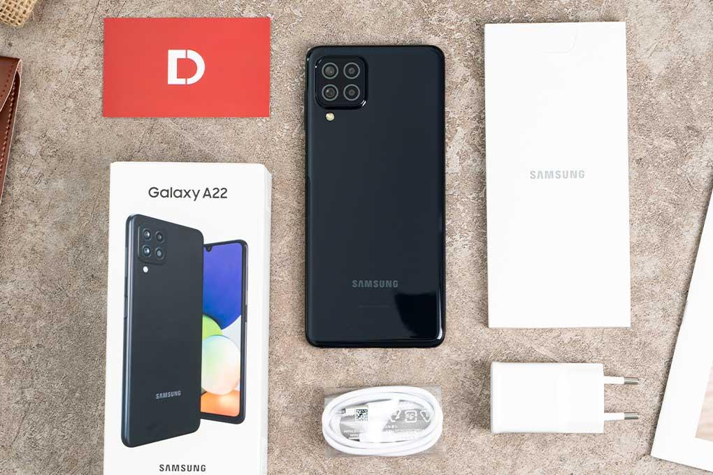 Samsung Galaxy A22 (6GB|128GB)-Màu đen