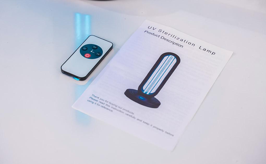 Đèn diệt khuẩn COVI Light -Màu đen