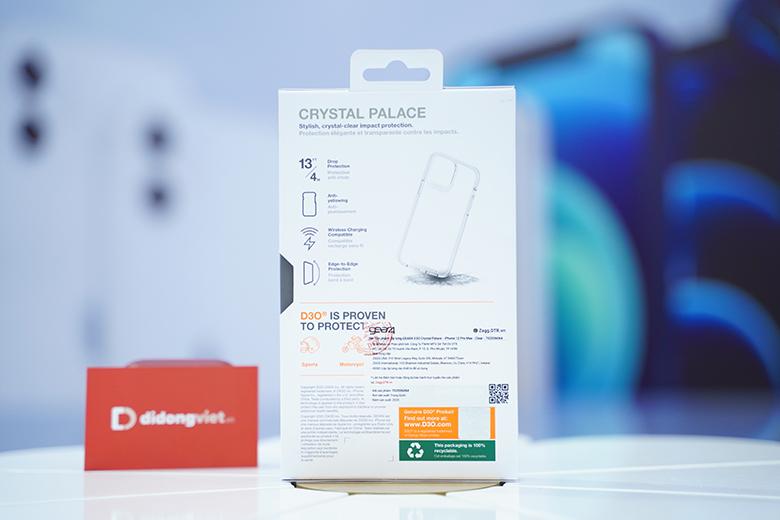 Ốp lưng iPhone 12 Pro Max chống sốc GEAR4 D3O Picc