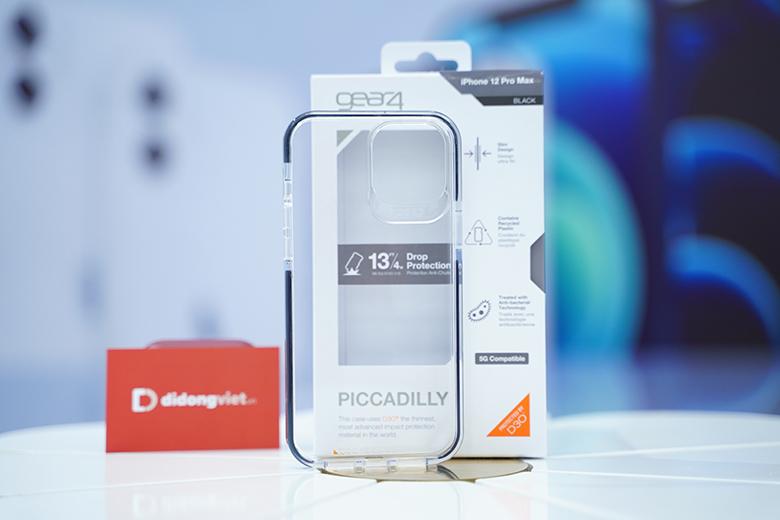 Ốp lưng iPhone 12 Pro Max chống sốc GEAR4 D3O Picc