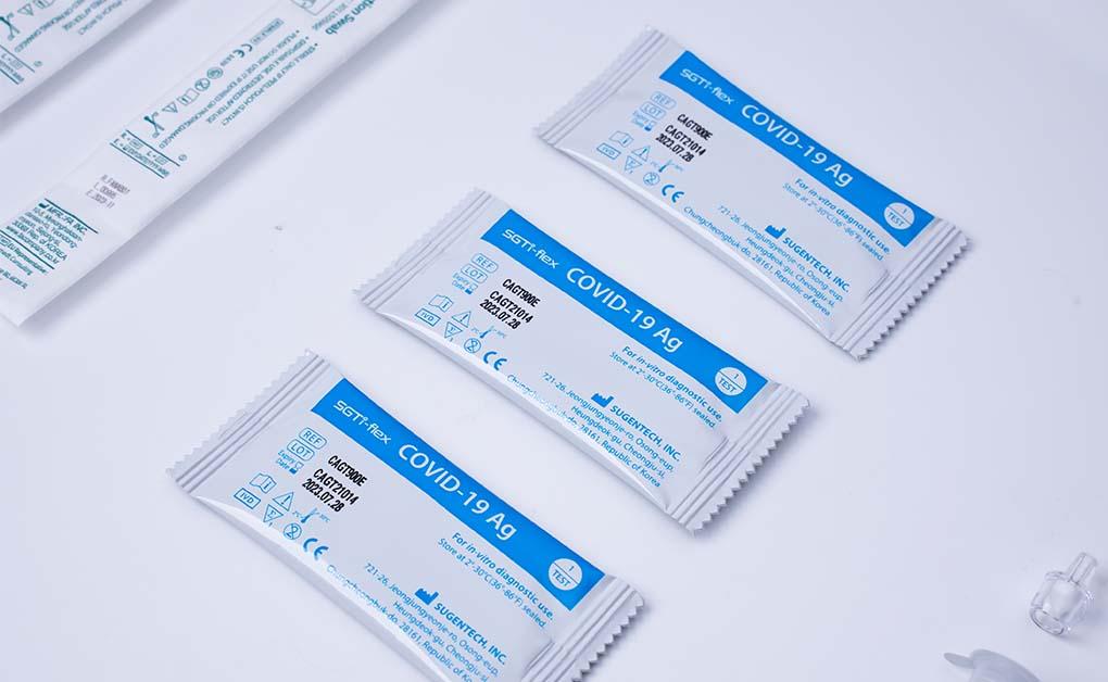 Kit test nhanh Covid-19 SGTI-FLEX AG - Bộ Dụng cụ xét nghiệm nhanh (combo 3 bộ)