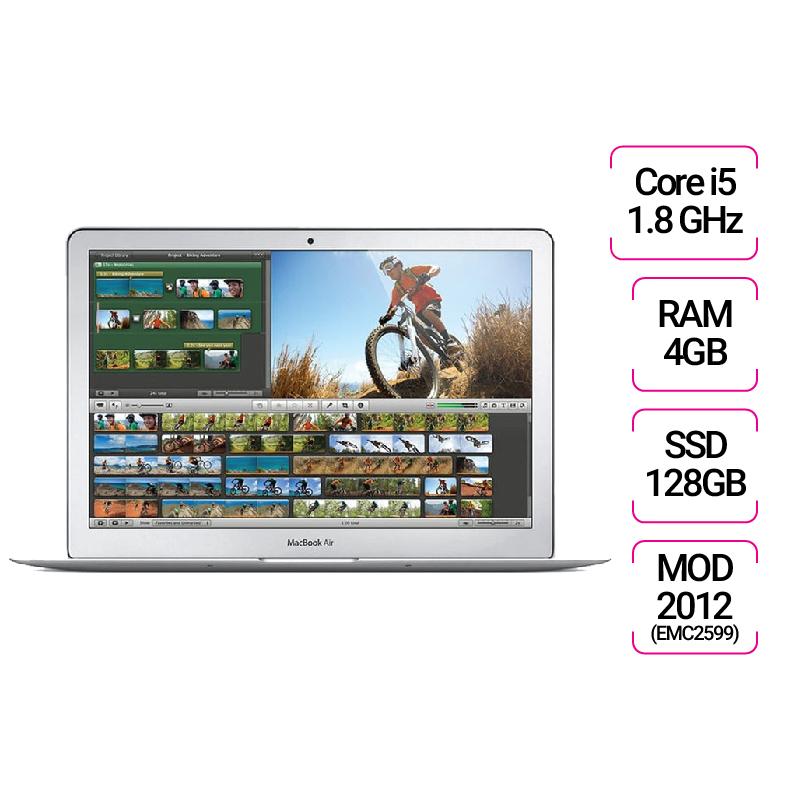 Macbook Air 13 Core i5 1.8 GHz/4GB/128GB (EMC2599) (2012) cũ