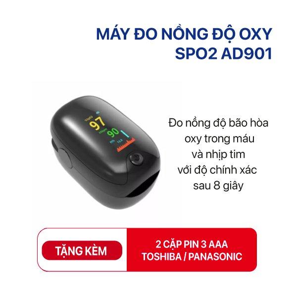 Máy đo nồng độ Oxy SPO2 AD901