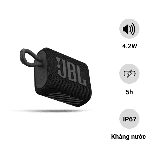 Loa Bluetooth JBL Go 3 Chính Hãng