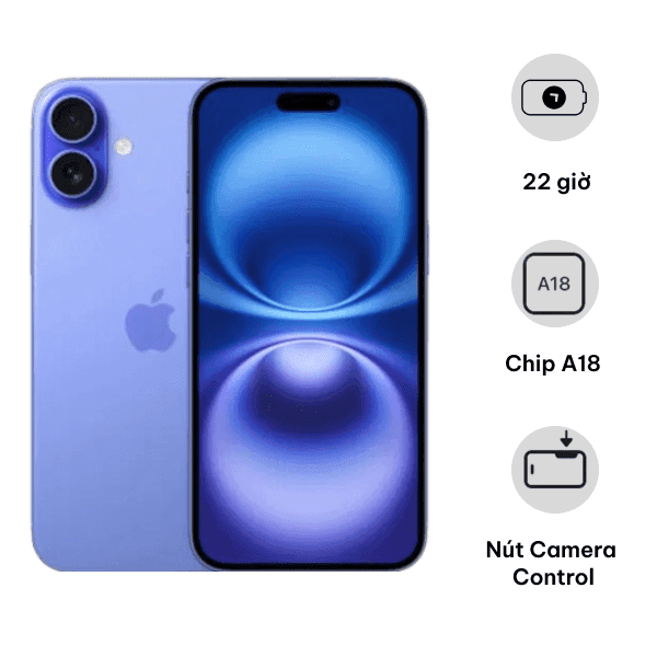 iPhone 16 256GB Chính Hãng (VN/A)
