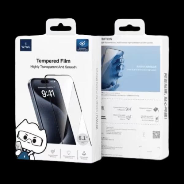 Dán kính cường lực iPhone 14 Pro/15/16 WIWU