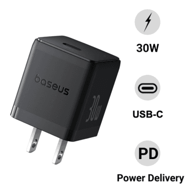 Củ sạc Baseus Palm 1C 30W US