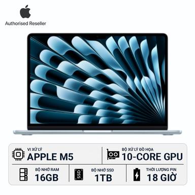 MacBook Air M5 13 inch 16GB/1TB (35W) Chính Hãng