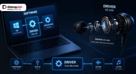 Driver là gì? Giải mã trình điều khiển máy tính và củ loa tai nghe