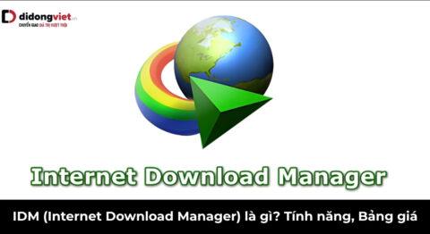 IDM (Internet Download Manager) là gì? Tính năng, Bảng giá và Phần mềm thay thế