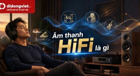 Âm thanh HiFi là gì: Hiểu đúng để tận hưởng trọn vẹn bản thu gốc
