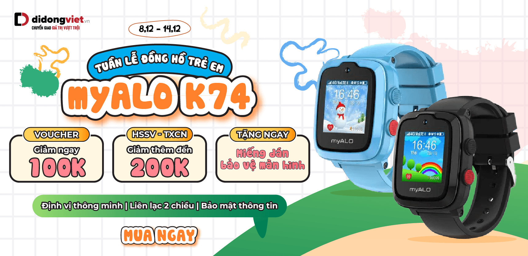 Đồng hồ trẻ em