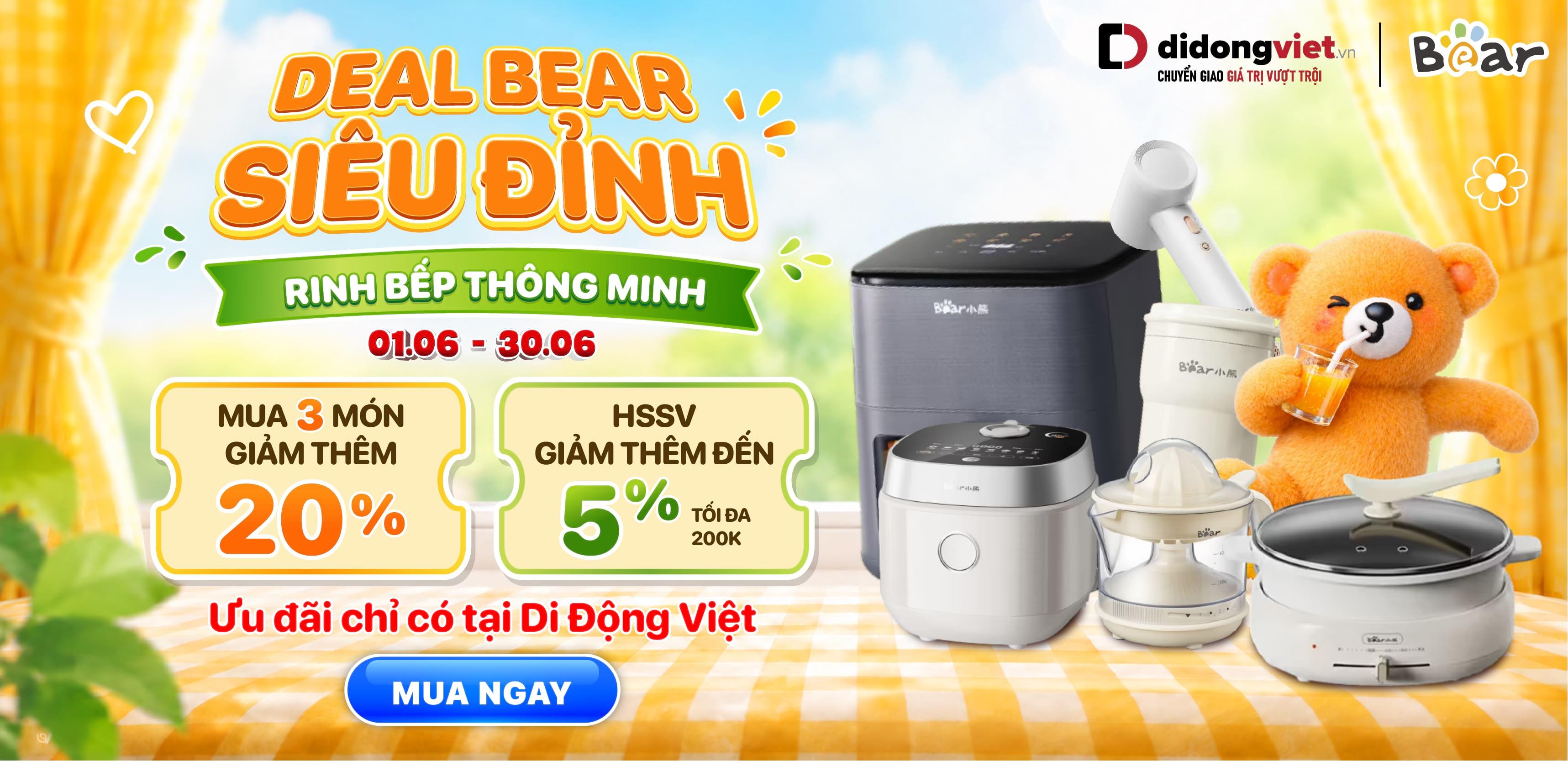 THÁNG BEAR RỰC RỠ - SĂN DEAL HẾT CỠ