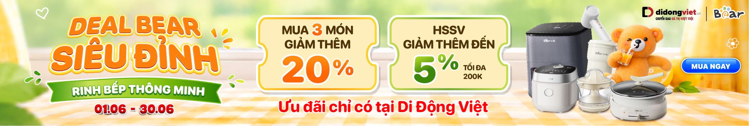 DEAL BEAR SIÊU ĐỈNH - RINH BẾP THÔNG MINH