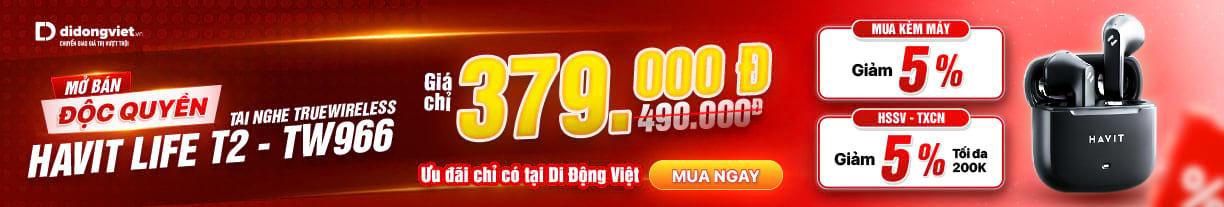 TAI NGHE HAVIT LIFE T2 - TW966