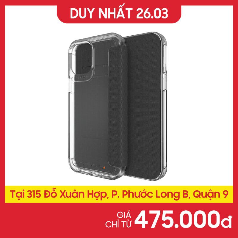 Ốp lưng iPhone 12 Pro Max chống sốc GEAR4 D3O Wemb