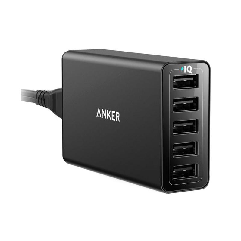 Adapter củ sạc Anker Powerport 4 cổng, 40w - A2142