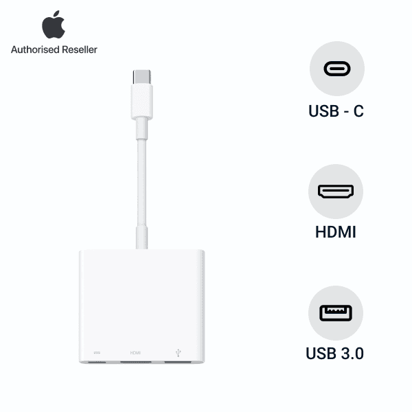 Thiết bị chuyển đổi Apple USB-C DIGITAL AV MULTIPORT MUF82 Chính Hãng