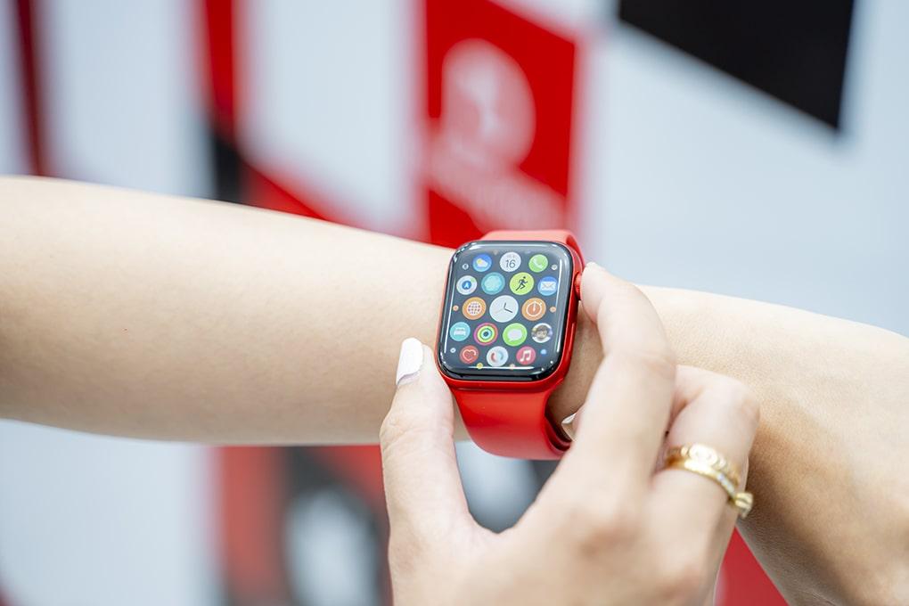 Apple Watch Series 6 44mm (4G) Viền nhôm xám - Dây