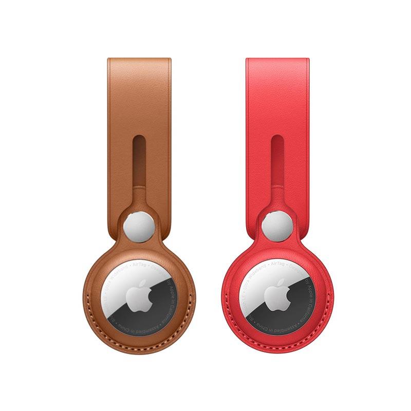 Bao da Apple AirTag Leather Loop Chính Hãng