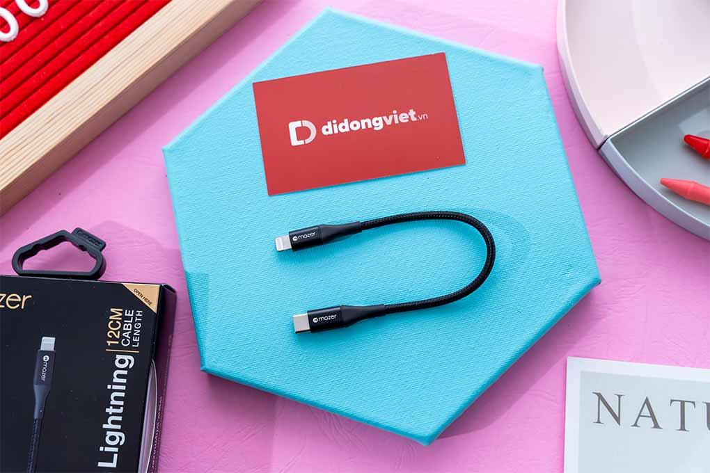 Cáp sạc MAZER Power Link II USB-C to Lightning PD3