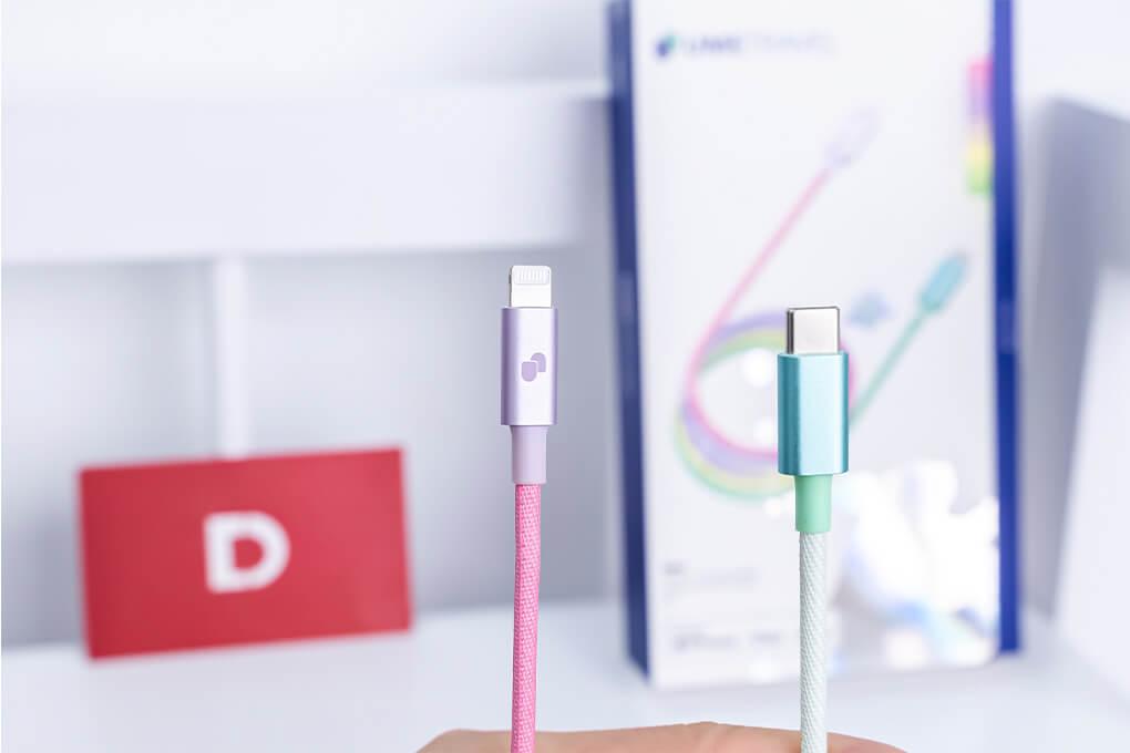 Cáp sạc Type C - Lightning 1m UmeTravel MF2 Cầu vồ