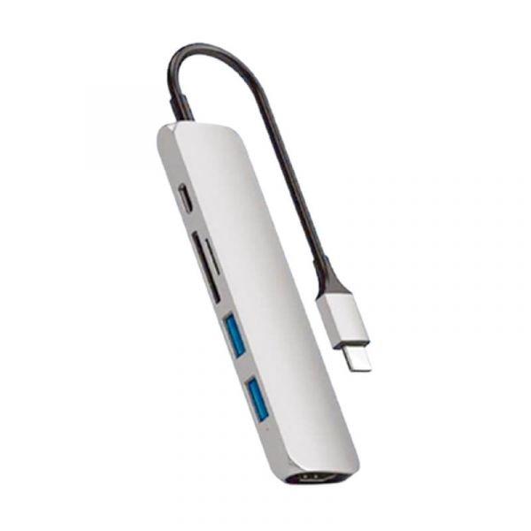 Cổng chuyển HyperDrive bar 6 in 1 USBC hub (HD22E)