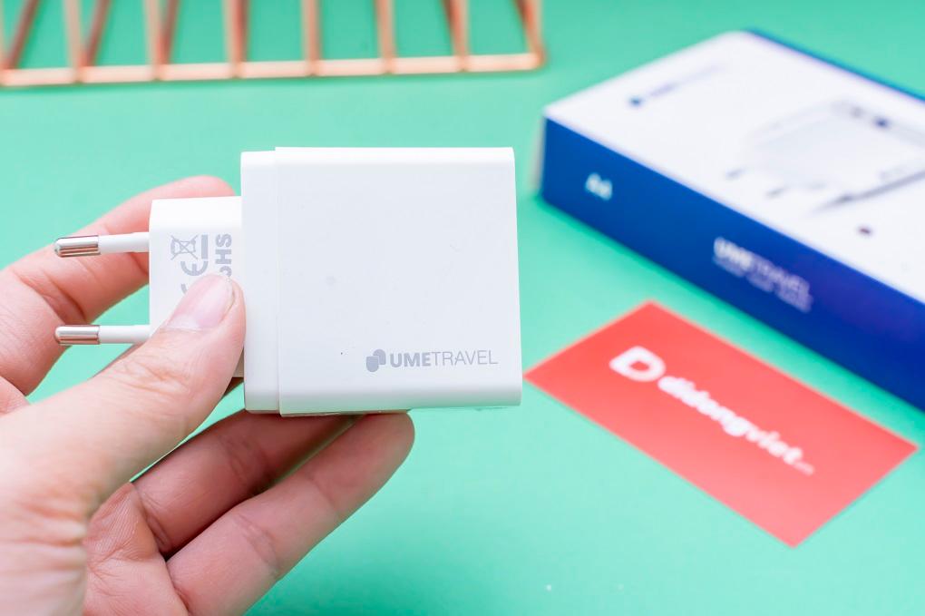 Củ sạc Dual USB 18W - PD 18W UmeTravel A4