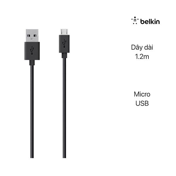 Dây cáp sạc Micro USB Belkin MIXIT F2CU012bt04