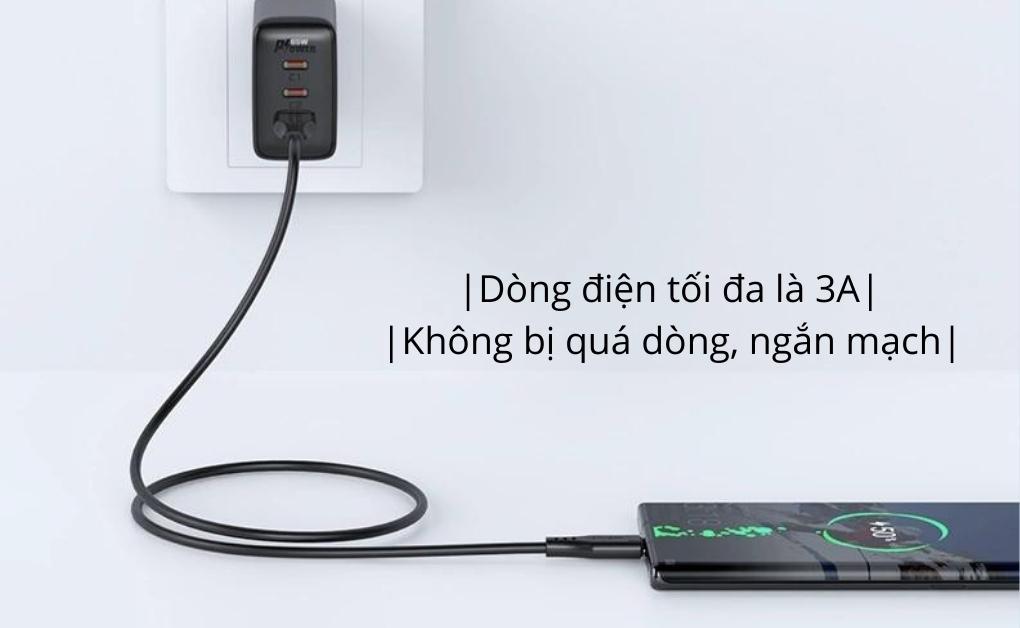 Cáp sạc ACEFAST Type-C (1.2m) vỏ nhựa C3-04