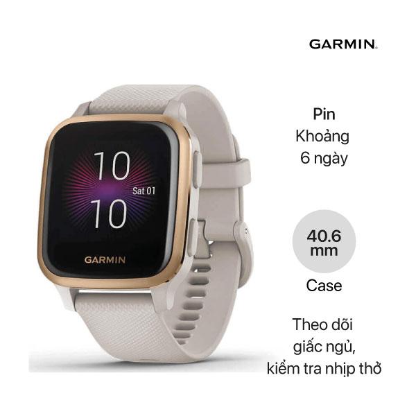 Đồng hồ thông minh Garmin Venu SQ Music Edition (L