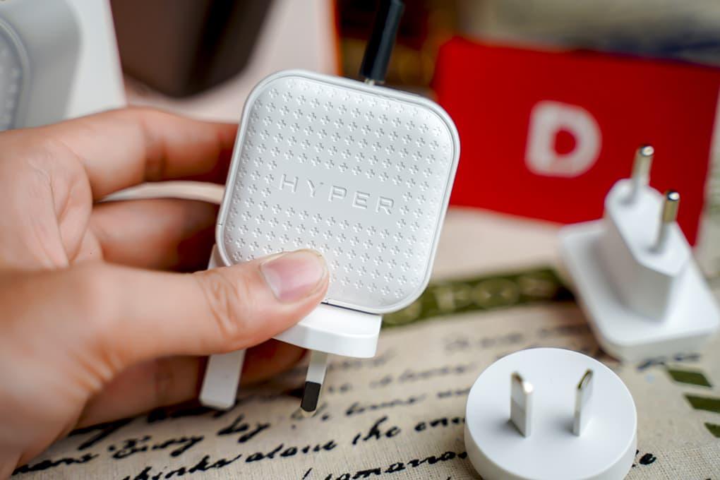 Sạc Đa Cổng Hyperjuice 66W Gan Charger (2C1A) HJ26