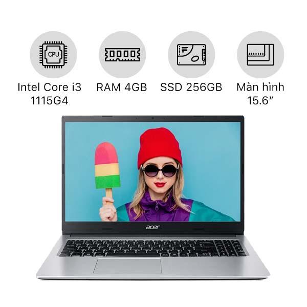Laptop Acer Aspire 3 A315-58-3939 (i3-1115G4 / 4GB