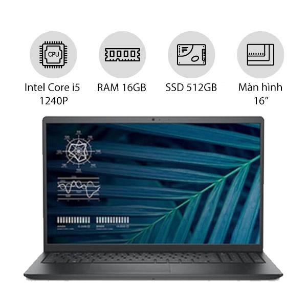Laptop Dell Vostro 5620 70282719 (i5-1240P/ 16GB / 512GB / Intel Iris Xe Graphics / 16" FHD+)