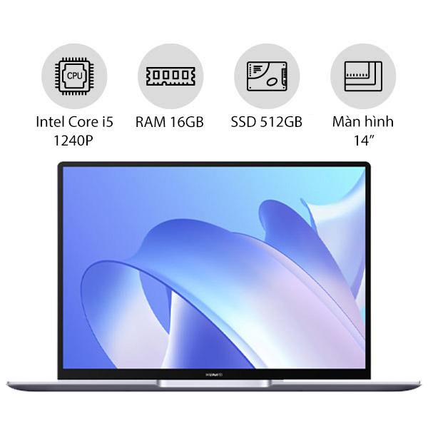 Laptop Huawei MateBook 14 (i5-1240P / 16GB / 512GB