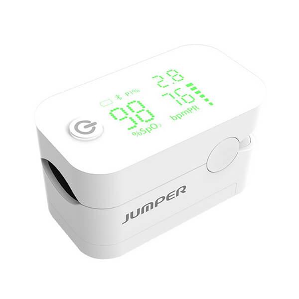 Máy đo nồng độ Oxy SpO2 JUMPER JPD-500G-Màu trắng