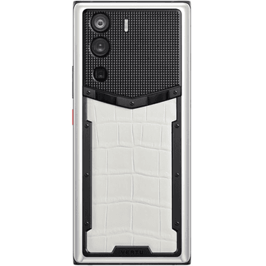 METAVERTU CURVE Basic Alligator Leather Creamy White