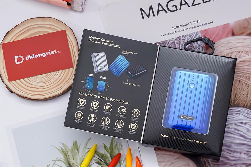 Pin sạc dự phòng MAZER Pocket Power Mini 10000mAh