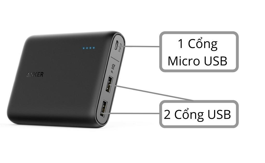 Pin sạc dự phòng Anker PowerCore 13000mAh