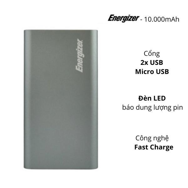 Pin sạc dự phòng Energizer 10.000mAh - UE10012