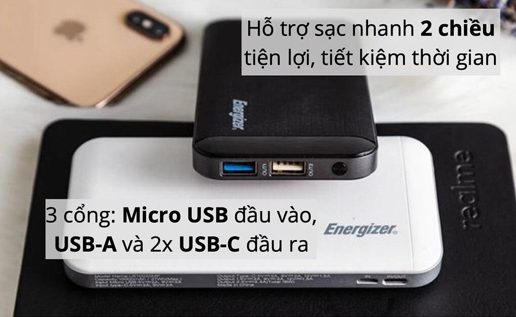 Pin sạc dự phòng Energizer 10.000mAh - UE10030MP
