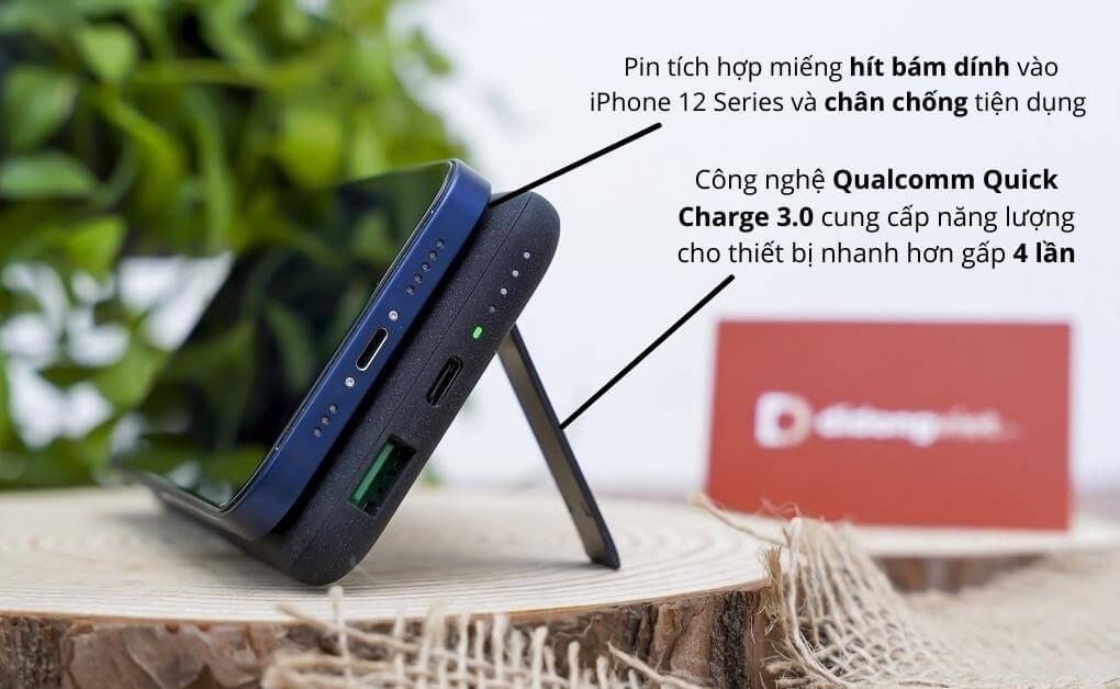 Pin sạc dự phòng không dây Mazer Infinite.Boost Ma