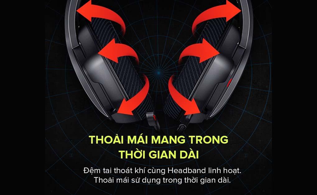 Tai nghe Gaming Havit H2012D-Màu đen