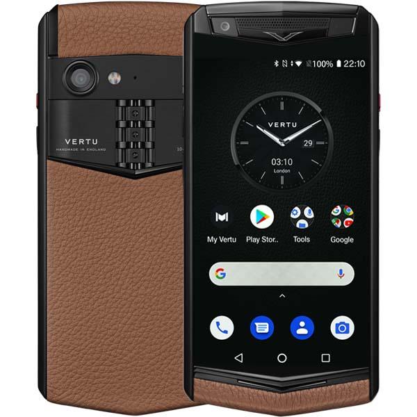Vertu Aster P Ti Gothic Calf Moon White